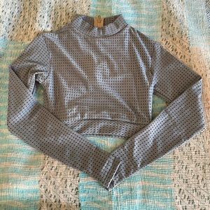 Kokomo Mesh cropped rash guard top- never worn perfect condition.